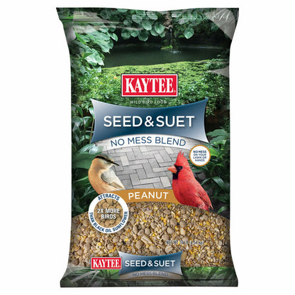 Kaytee Peanut Seed &amp; Suet Wild Bird Food