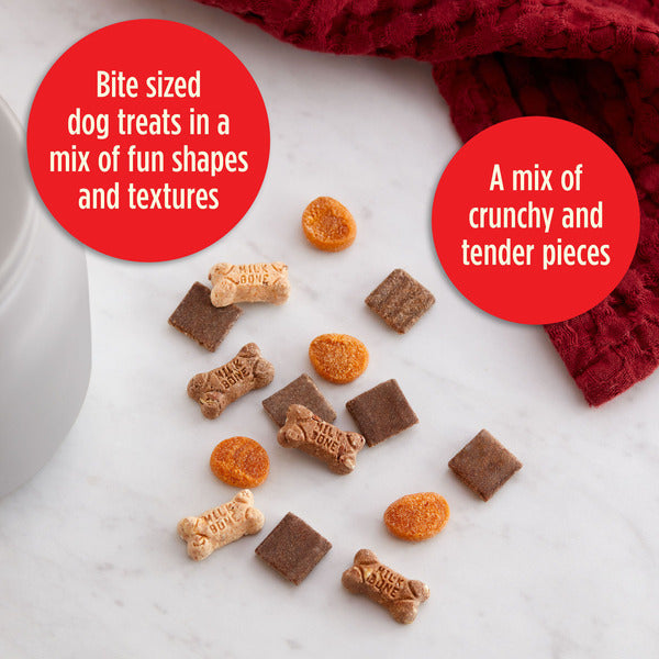 Milk-Bone Trail Mix With Real Beef &amp; Sweet Potato, Crunchy &amp; Chewy Dog Treats