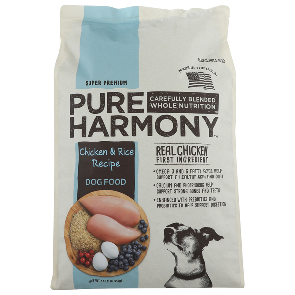 Pure Harmony Dry Dog Chkn Rice 14 Lb