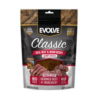 EVOLVE Classic Beef &amp; Bison Jerky Bites for Dogs️
