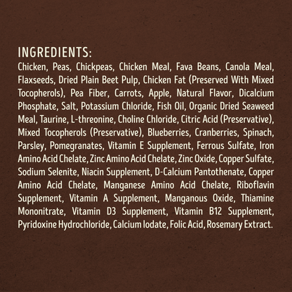 Supreme Source Chicken, Apple and Carrot Recipe Dog Food