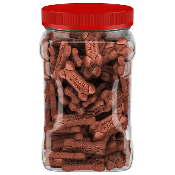 Milk-Bone Soft &amp; Chewy Dog Treats, Made with Real Bacon, 25 Ounce Canister