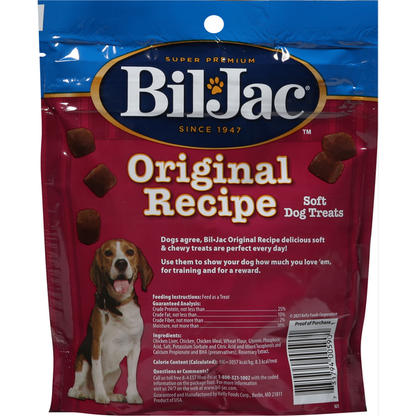 Bil-Jac Dog Treats, Original Recipe