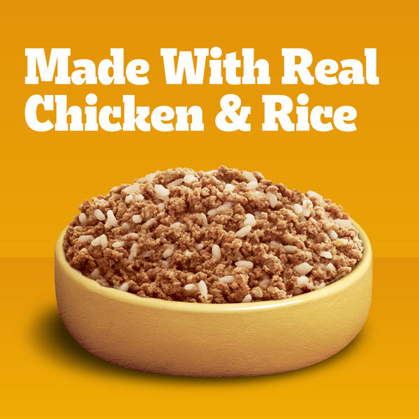 Pedigree Weight Management Chopped Ground Dinner Chicken &amp; Rice Flavor Dog Food