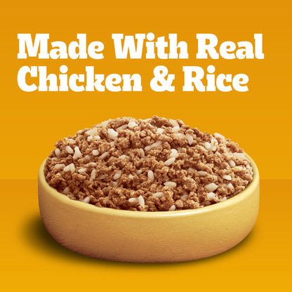 Pedigree Weight Management Chopped Ground Dinner Chicken &amp; Rice Flavor Dog Food