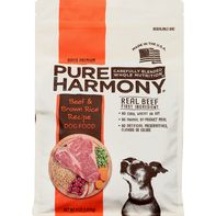 Pure Harmony Dog Food, Super Premium, Beef &amp; Brown...
️