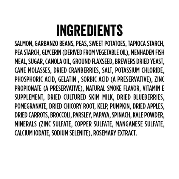EVOLVE Grain Free Salmon &amp; Sweet Potato Jerky Bites for Dogs