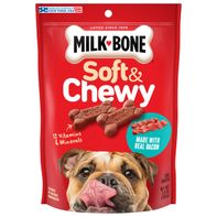 Milk-Bone Soft &amp; Chewy Dog Treats Made With Real B...
️
