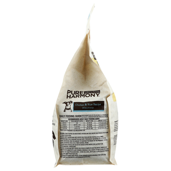 Pure Harmony Super Premium Chicken &amp; Rice Recipe Dog Food