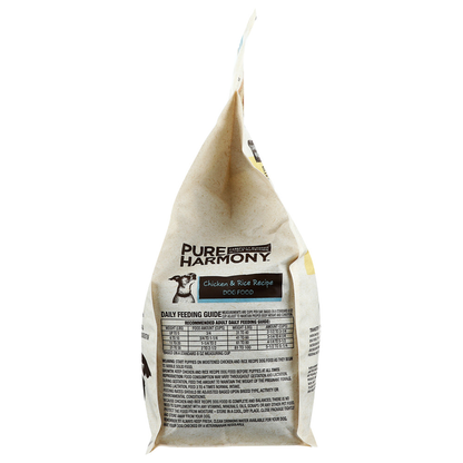 Pure Harmony Super Premium Chicken &amp; Rice Recipe Dog Food