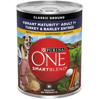 Purina ONE Natural Senior Pate Wet Dog Food, Smart...
️