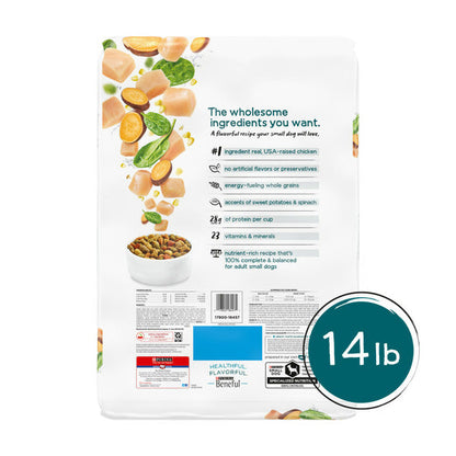 Purina Beneful IncrediBites With Farm-Raised Chicken Small Breed Dry Dog Food