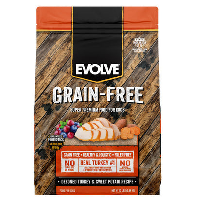 EVOLVE Grain Free Turkey &amp; Sweet Potato Dog Food