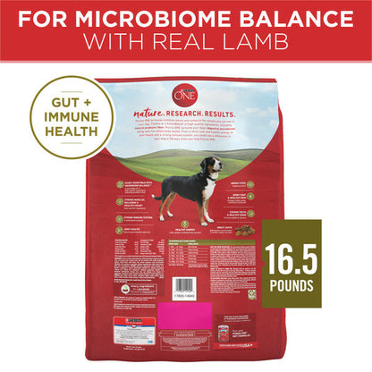 Purina ONE Dry Dog Food Lamb and Rice Formula
