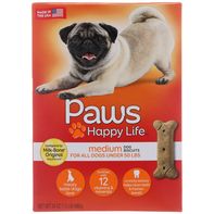 Paws Happy Life Medium Dog Biscuits For All Dogs U...
️