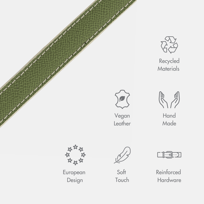 Leash 4ft - Vegan Leather - Copenhagen