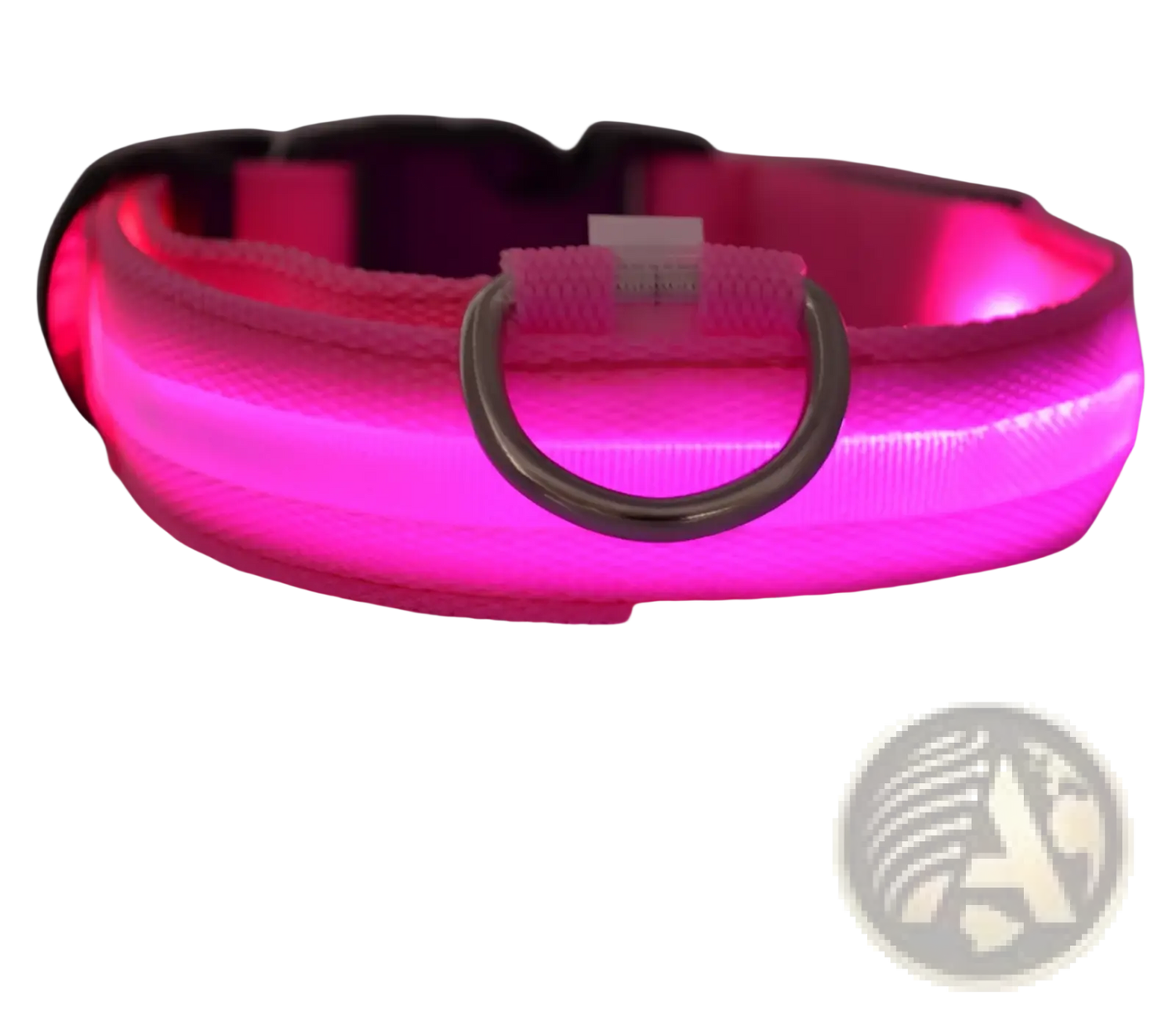 Led Dog Collar Night Safety Glowing Nylon Pet Leash