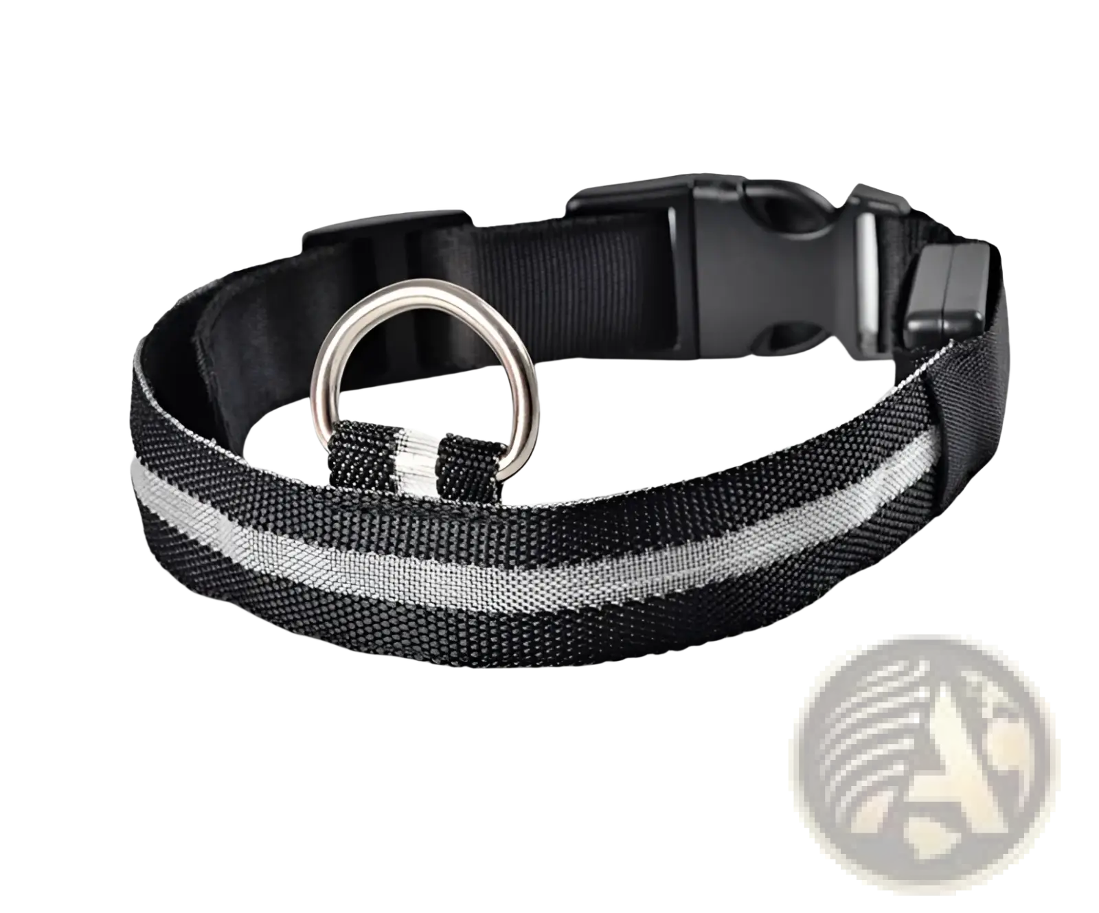 Led Dog Collar Night Safety Glowing Nylon Pet Leash