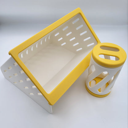 Open Air Hay Feeder and Hay Roller Bundle | 6 Colors