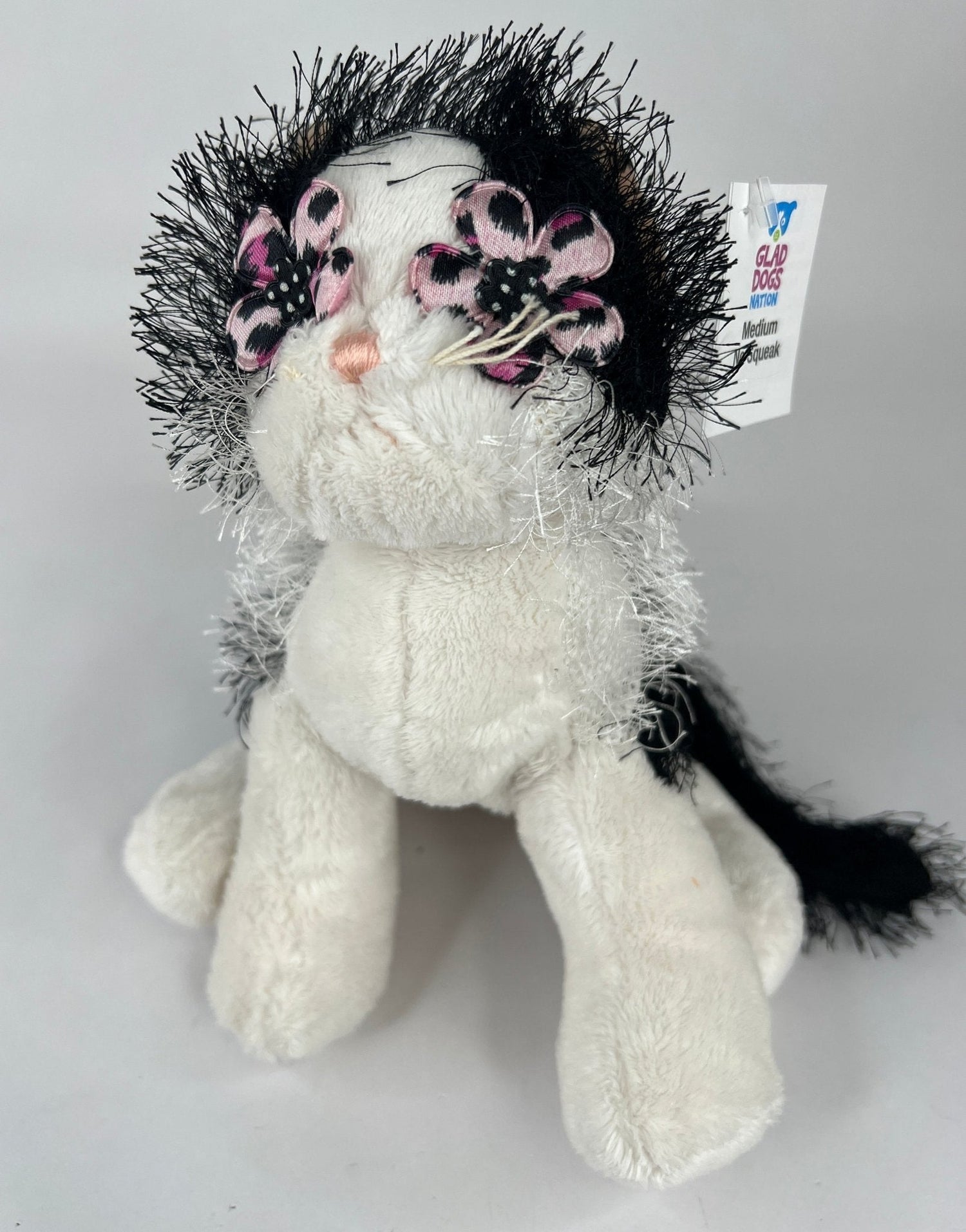 Medium NO SQUEAK Stuffed Dog &amp; Puppy Toys / 20-50 lb. Dogs