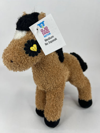 Medium NO SQUEAK Stuffed Dog &amp; Puppy Toys / 20-50 lb. Dogs