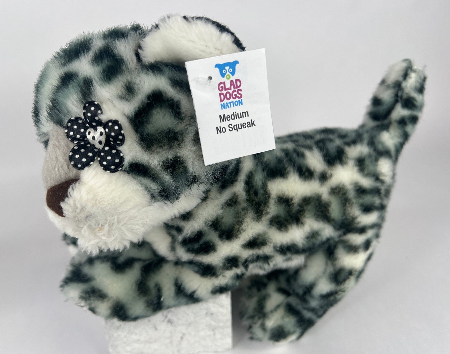 Medium NO SQUEAK Stuffed Dog &amp; Puppy Toys / 20-50 lb. Dogs