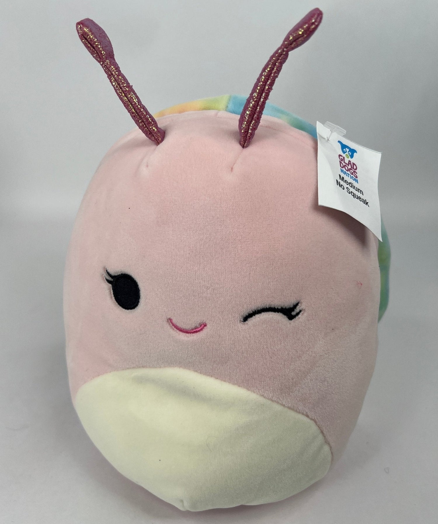 BOGO! Medium Squishy Cuddlers Super Soft Plush Pet Toys: Squeak &amp; NO Squeak