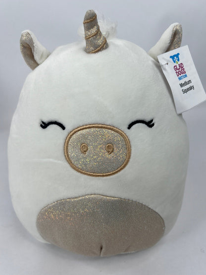 BOGO! Medium Squishy Cuddlers Super Soft Plush Pet Toys: Squeak &amp; NO Squeak