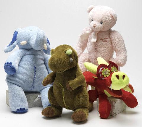 Medium Stuffed SQUEAKY Dog &amp; Puppy Toys / 20-50 lb. Dogs