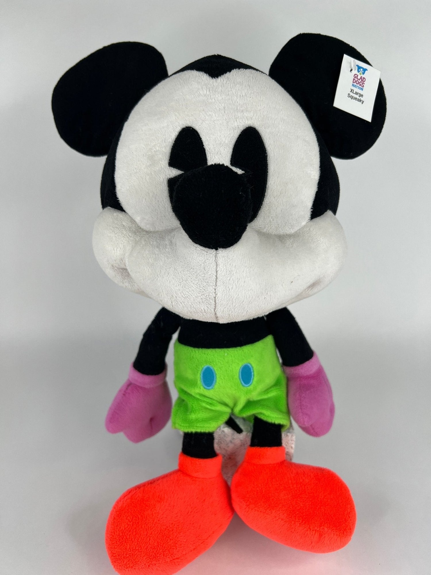 Mickey Mouse Squeak &amp; NO Squeak Dog Toys: All Sizes