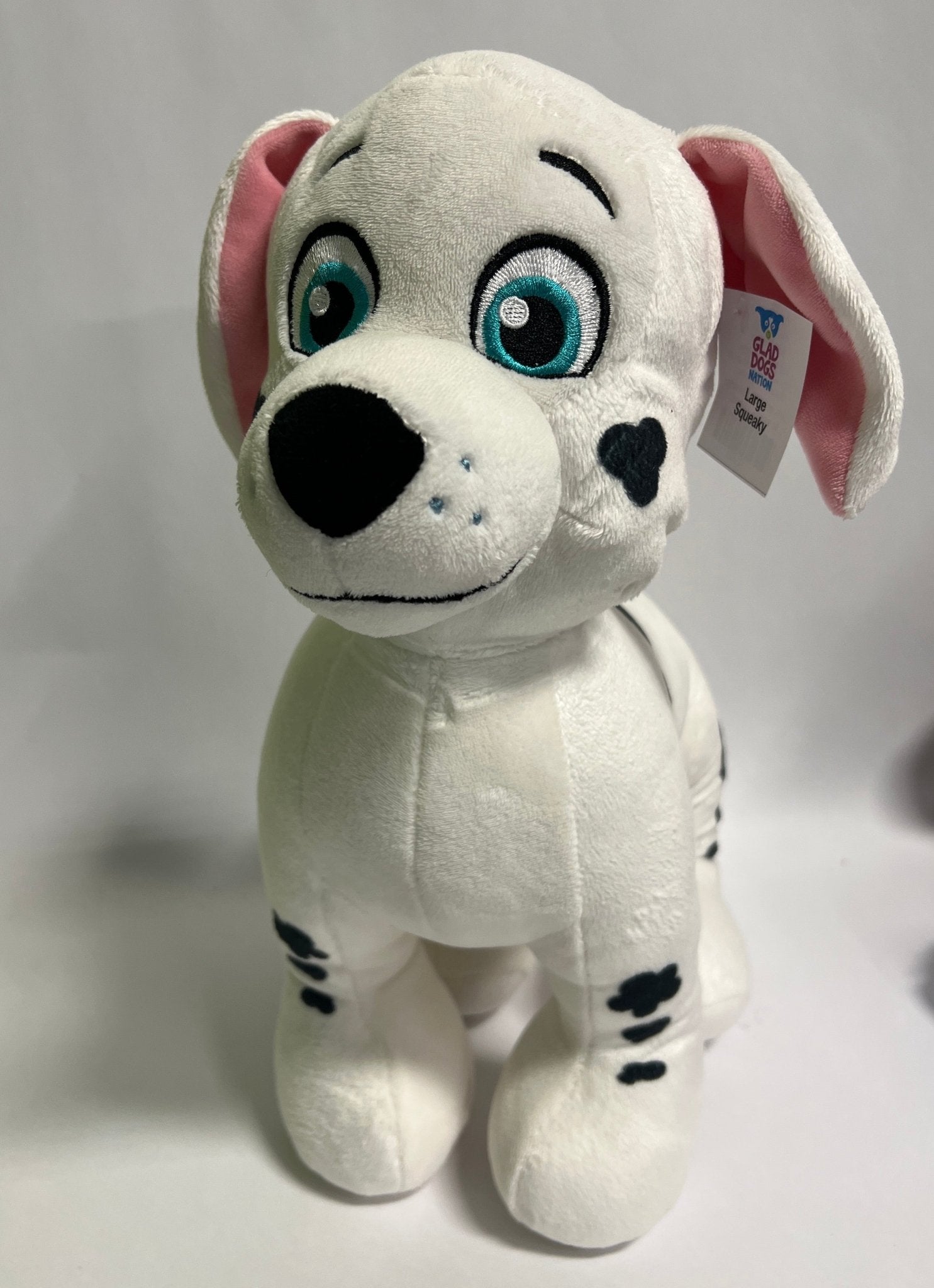 Mini Me Breed Dog Toy: Dalmatian, Squeak &amp; NO Squeak