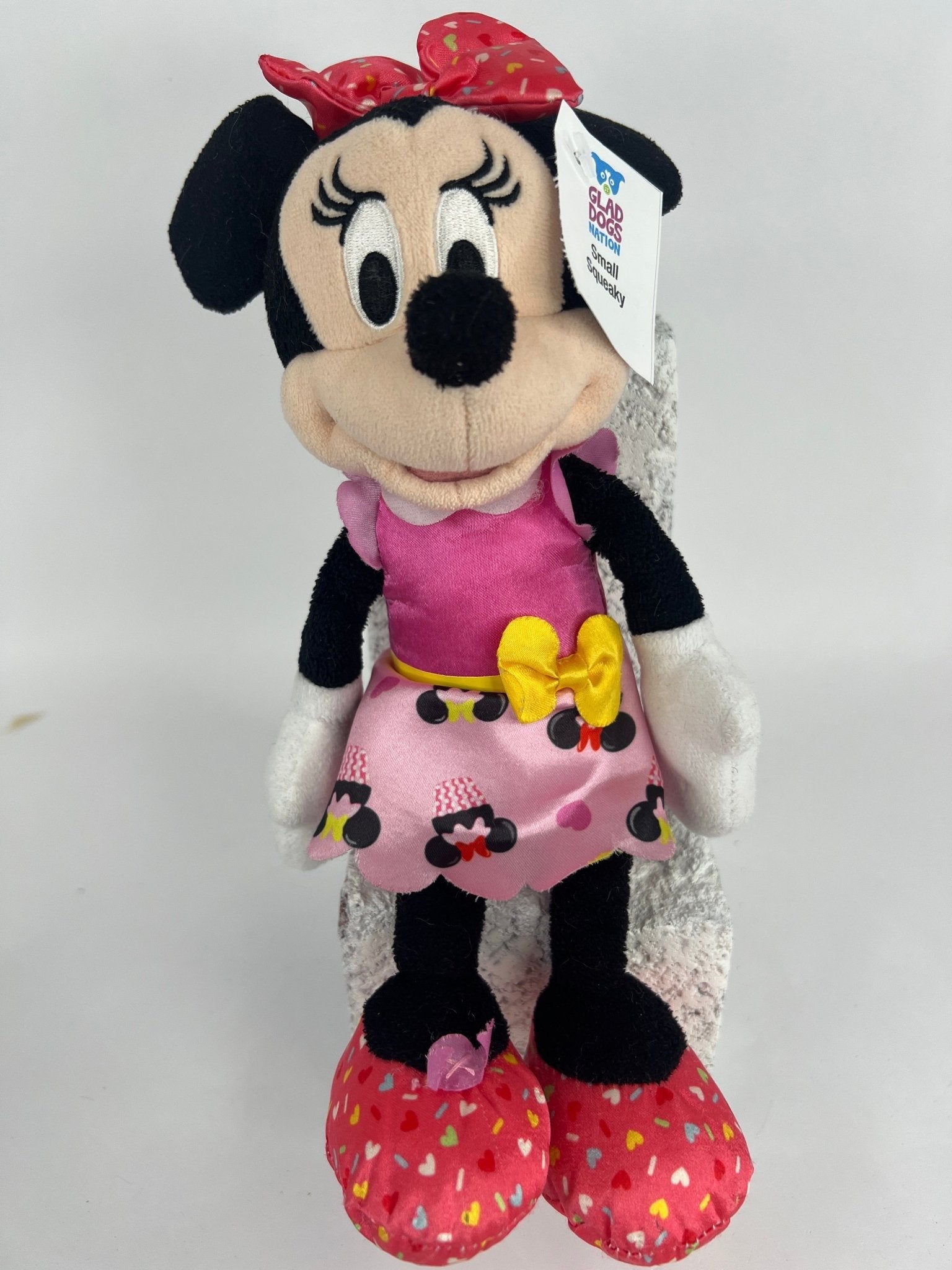 Minnie Mouse Stuffed Dog Toys: Squeak &amp; NO Squeak, All Sizes