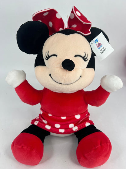 Minnie Mouse Stuffed Dog Toys: Squeak &amp; NO Squeak, All Sizes