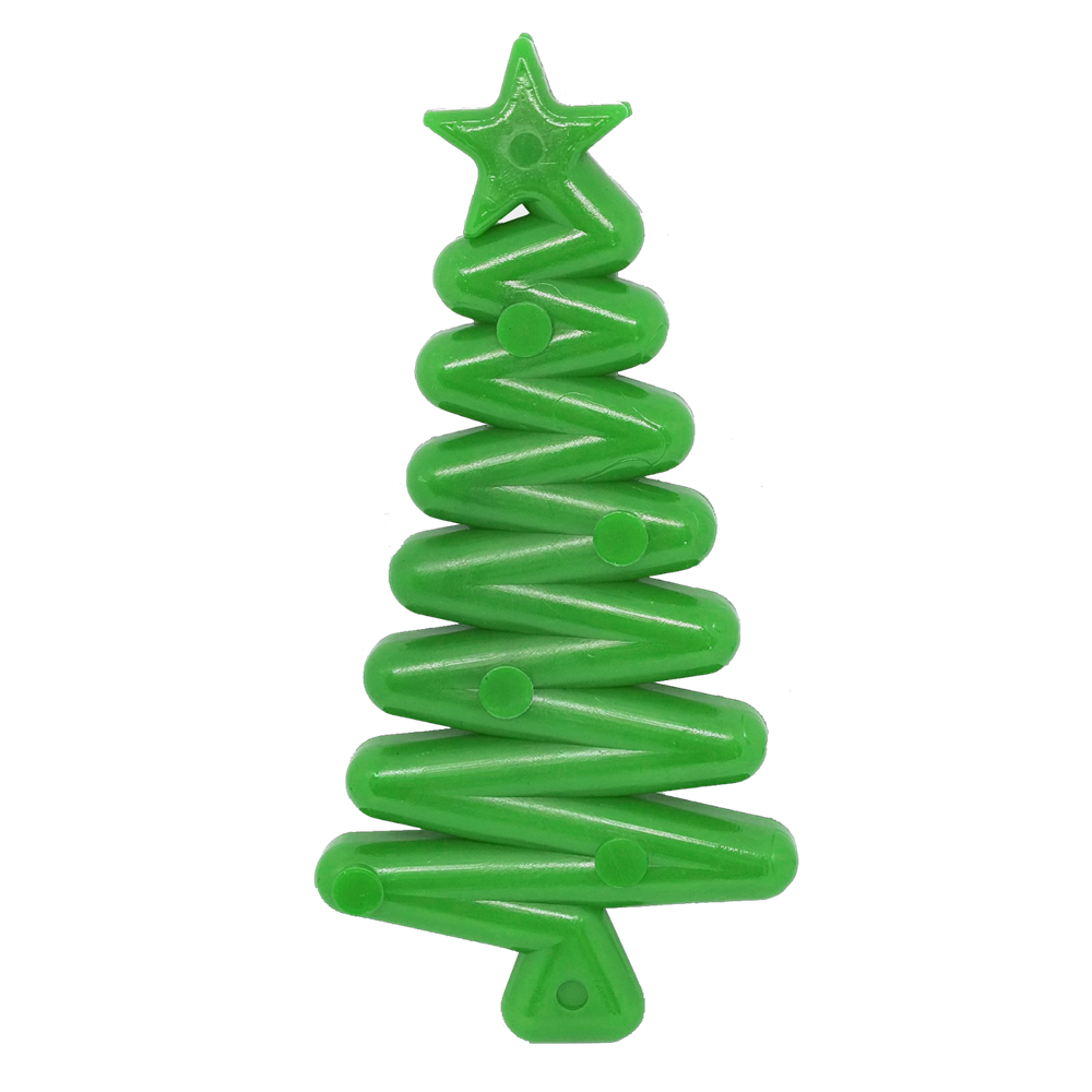 Christmas Tree Nylon Dog Chew Toy for Aggressive Chewers | USA Made &amp; FDA Compliant