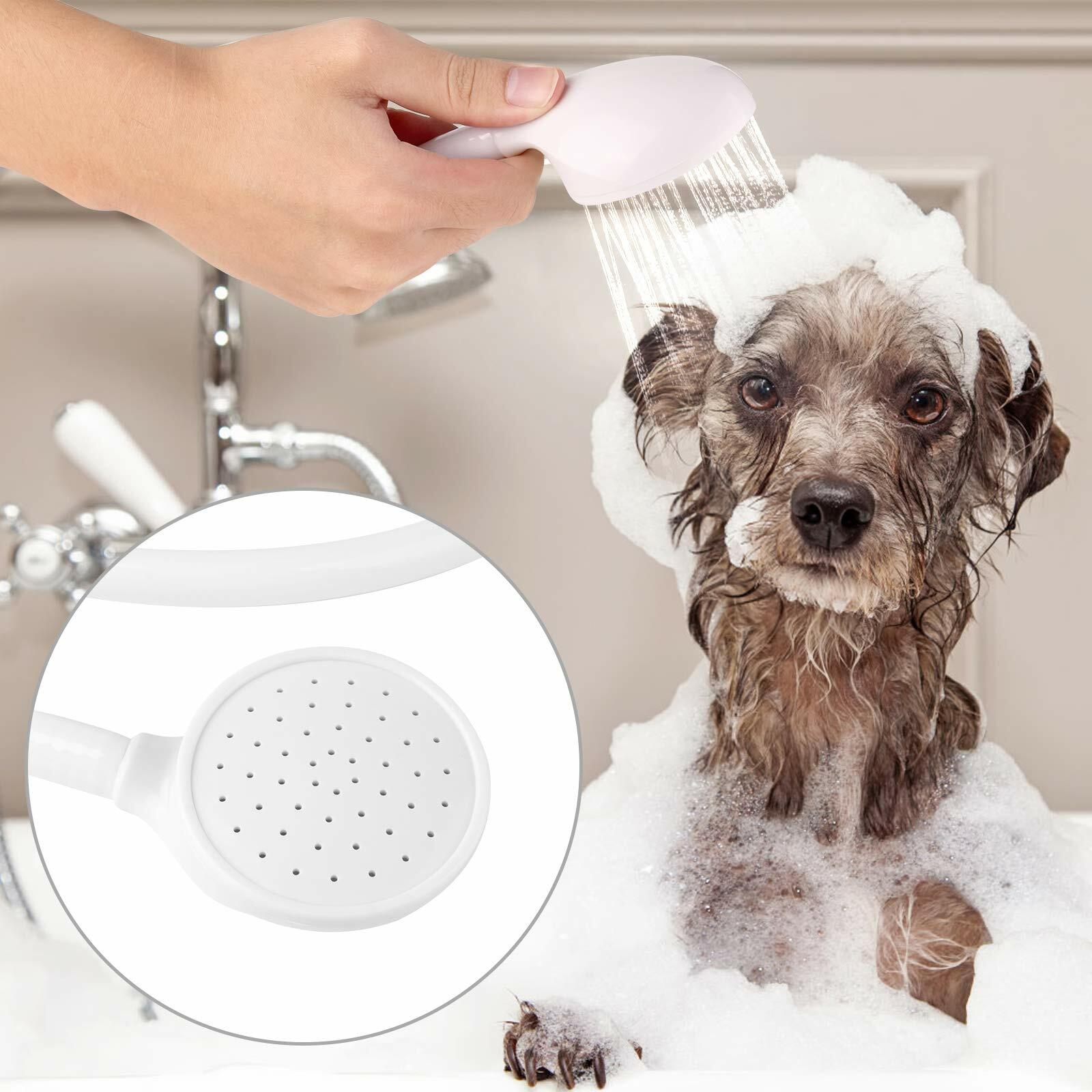 Lamoutor Pet Faucet Sprayer Portable Handheld Shower Bath Tool