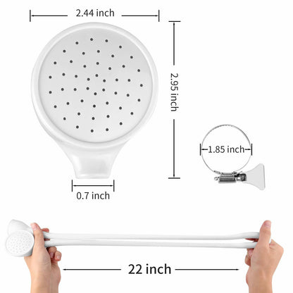 Lamoutor Pet Faucet Sprayer Portable Handheld Shower Bath Tool