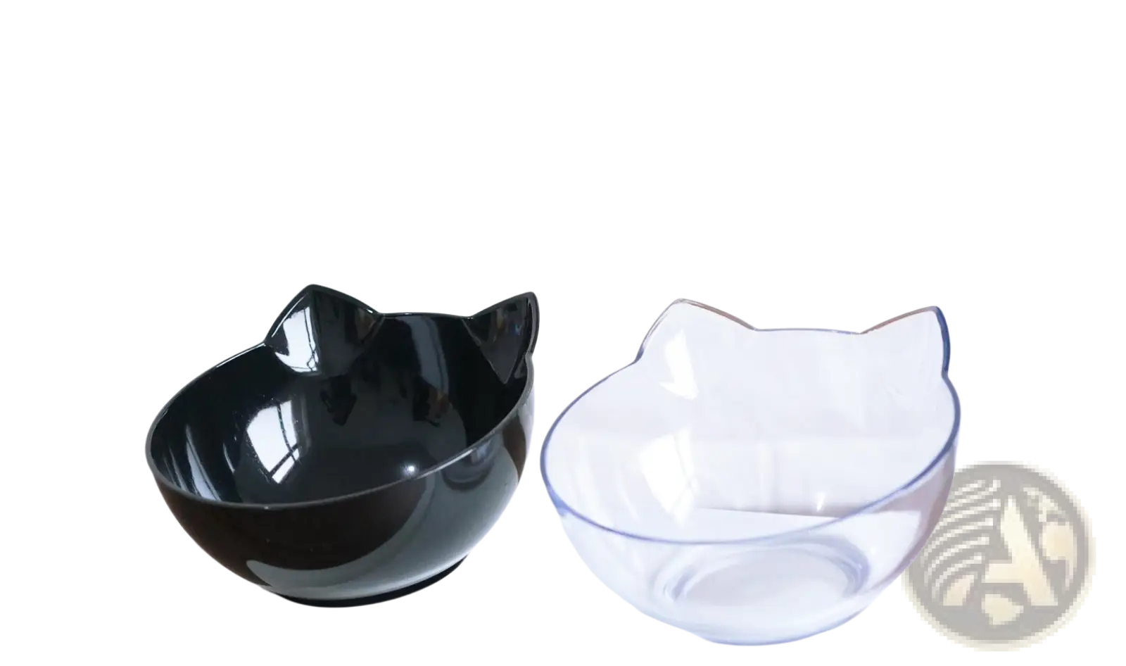 Orthopedic Cat Ear Pet Bowl Slanted Neck Protection
