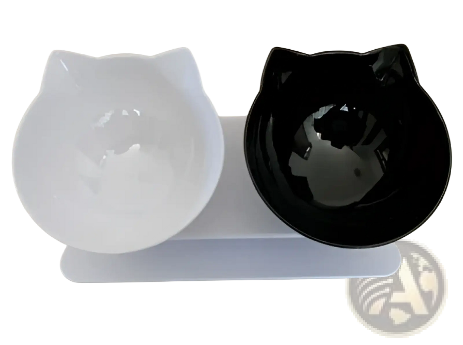 Orthopedic Cat Ear Pet Bowl Slanted Neck Protection