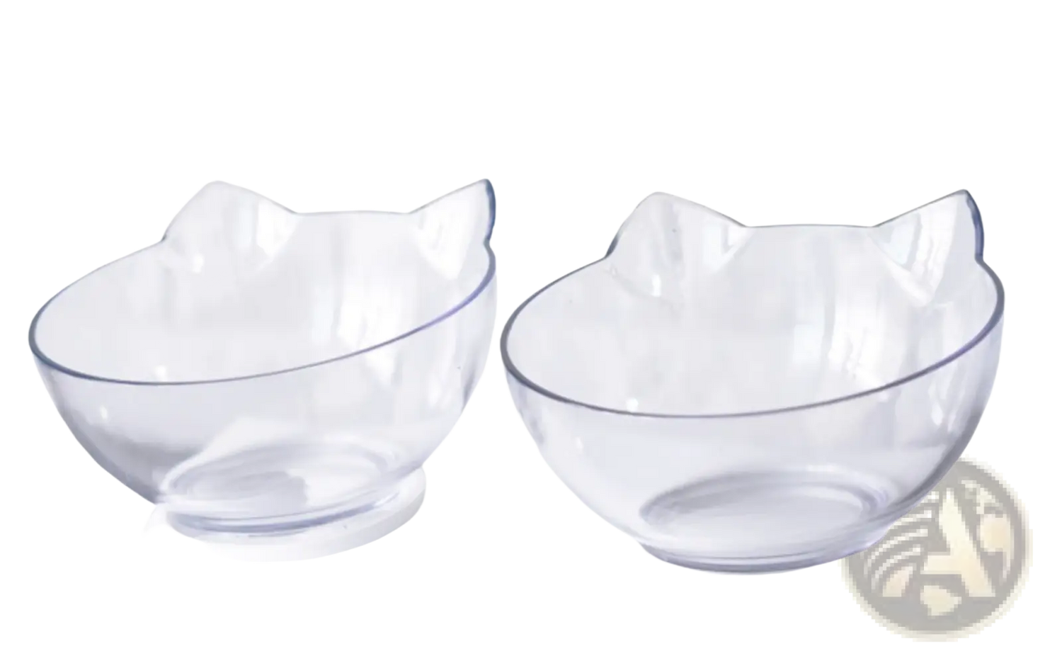 Orthopedic Cat Ear Pet Bowl Slanted Neck Protection