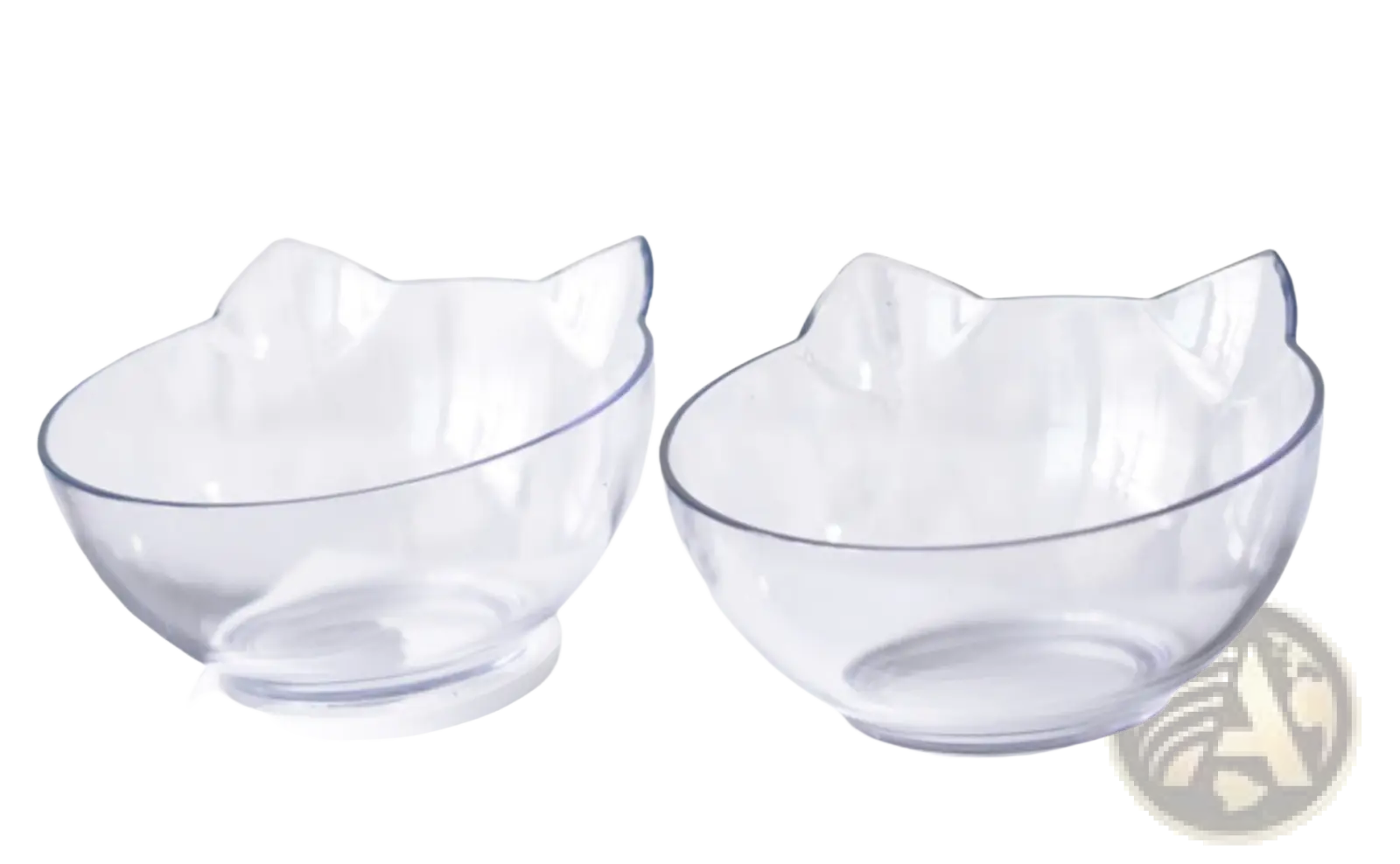 Orthopedic Cat Ear Pet Bowl Slanted Neck Protection