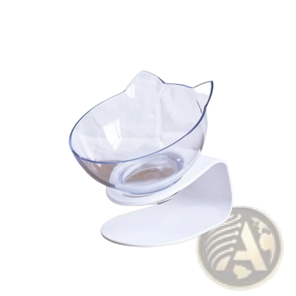Orthopedic Cat Ear Pet Bowl Slanted Neck Protection