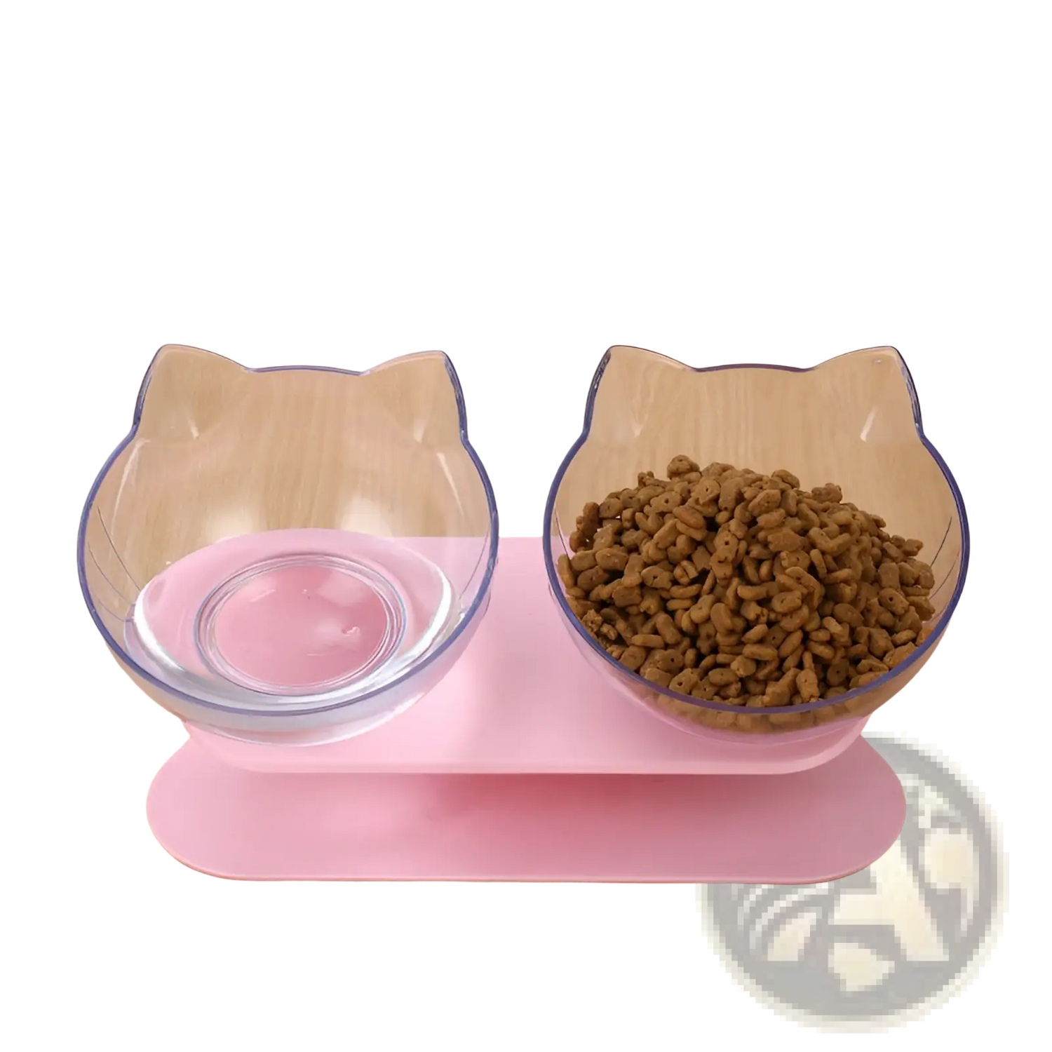 Orthopedic Cat Ear Pet Bowl Slanted Neck Protection