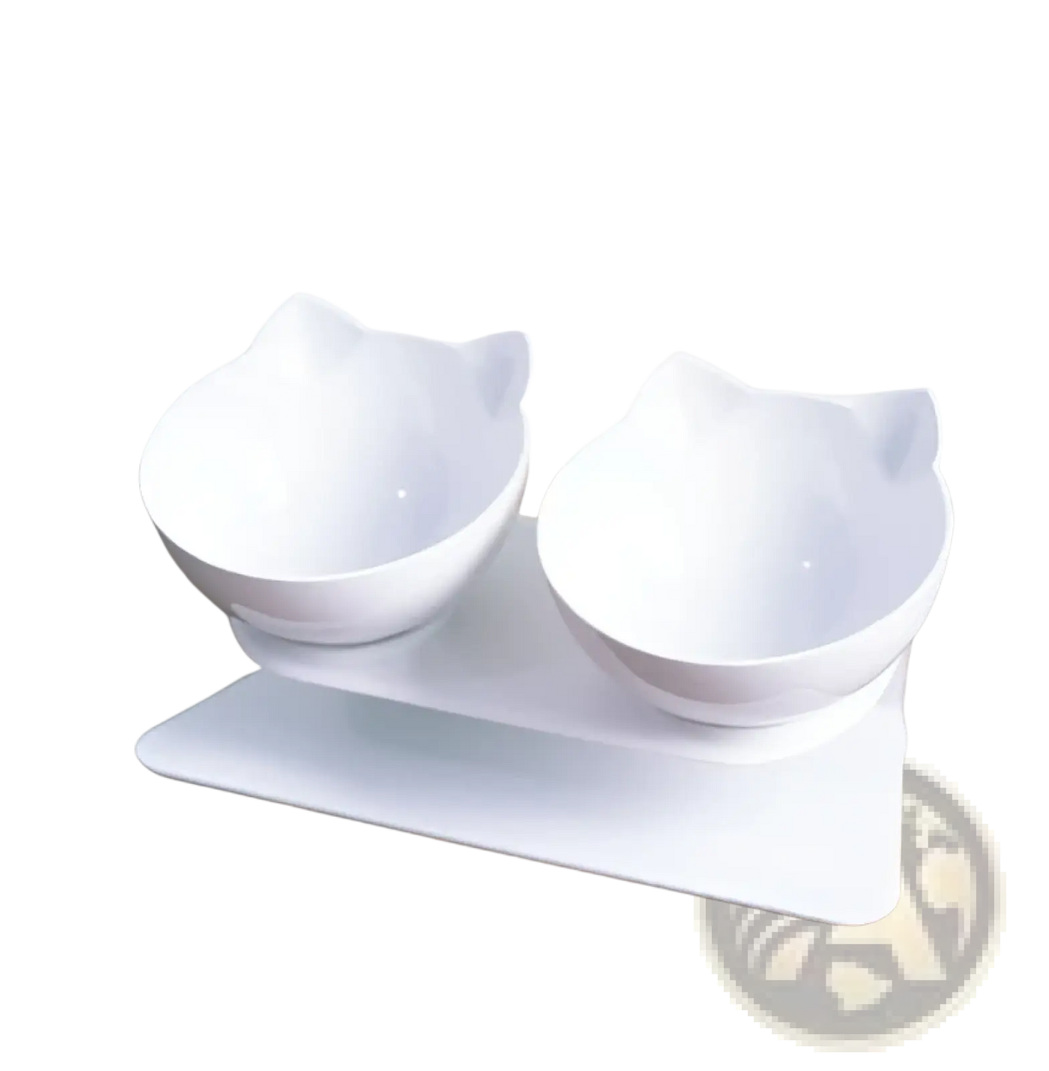 Orthopedic Cat Ear Pet Bowl Slanted Neck Protection