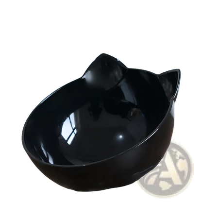 Orthopedic Cat Ear Pet Bowl Slanted Neck Protection