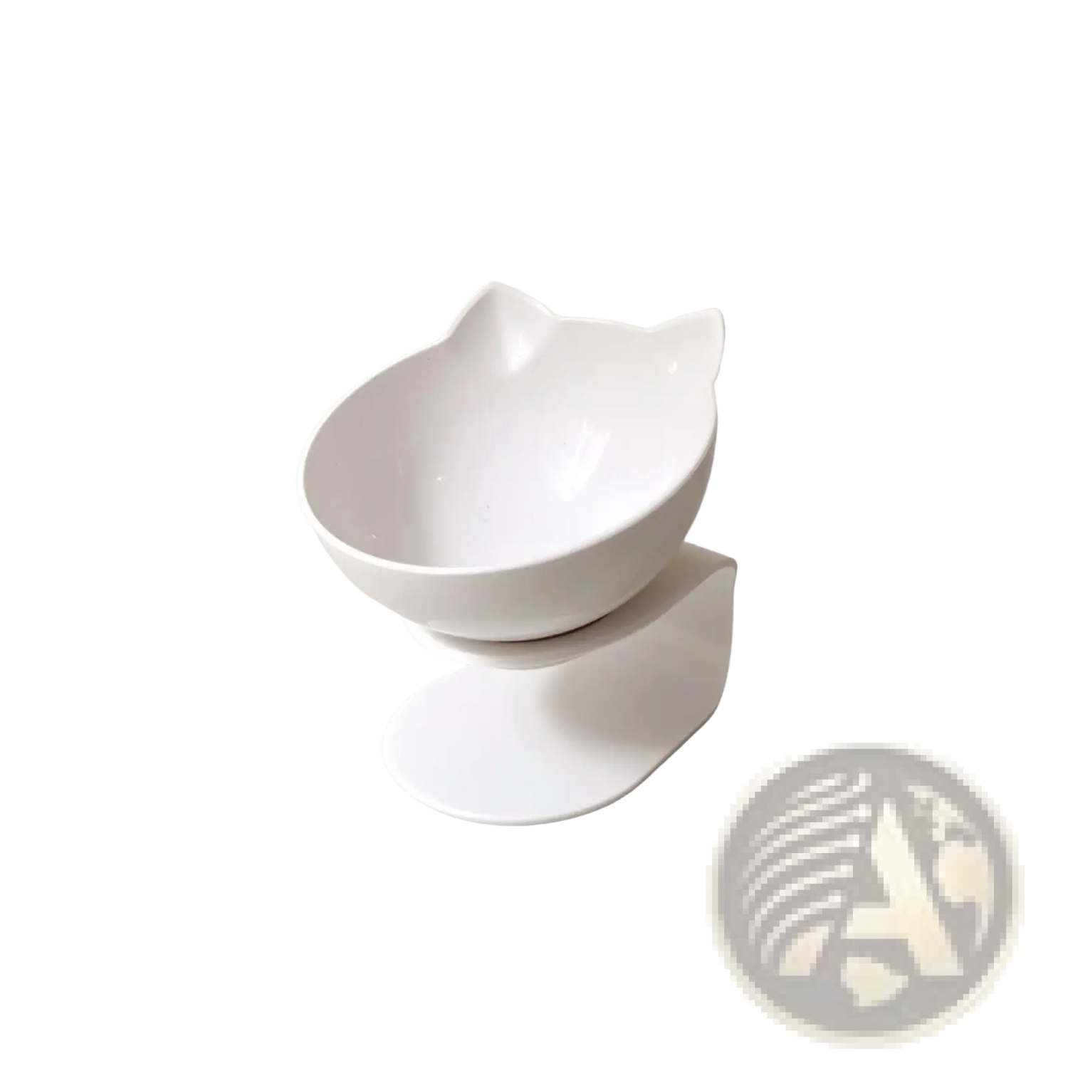 Orthopedic Cat Ear Pet Bowl Slanted Neck Protection