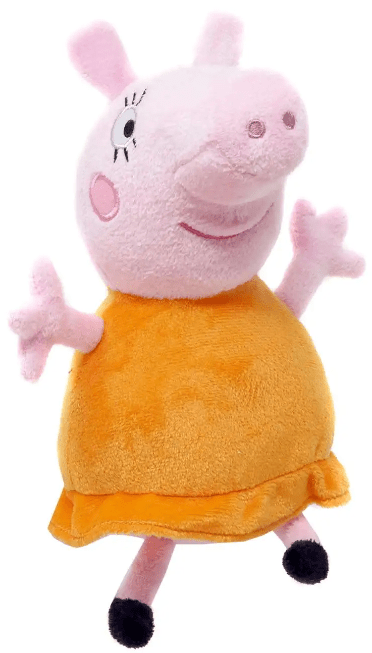 15% OFF! Peppa Pig &amp; Family Squeaky Dog Toys: All Sizes