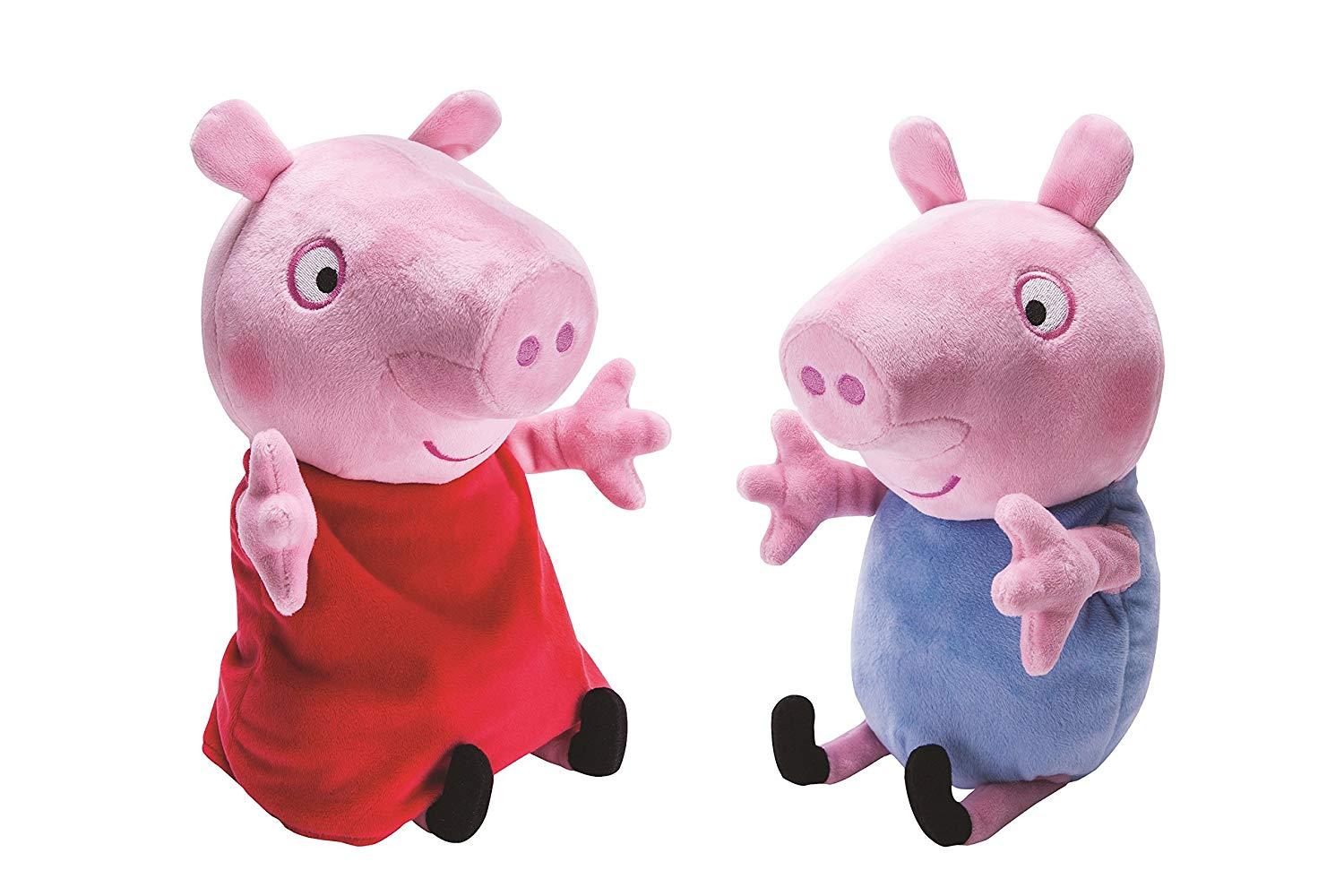 15% OFF! Peppa Pig &amp; Family Squeaky Dog Toys: All Sizes