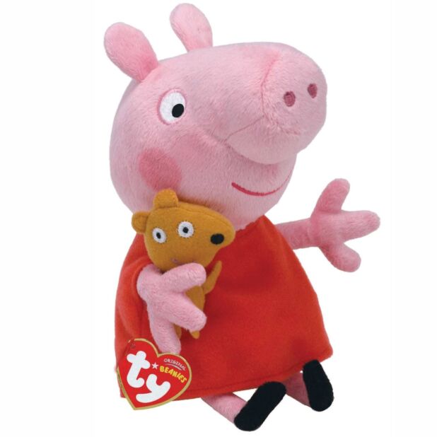 15% OFF! Peppa Pig &amp; Family Squeaky Dog Toys: All Sizes