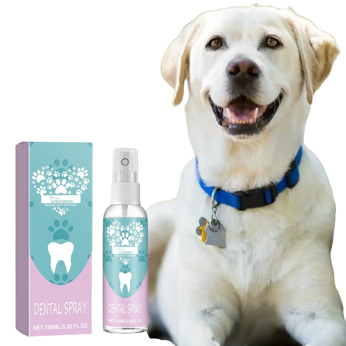 Pet Dental Spray Oral Care and Breath Freshener