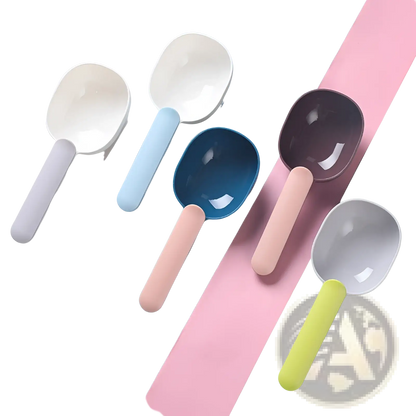 Pet Feeding Spoon Abs Plastic Food Scoop and Shovel